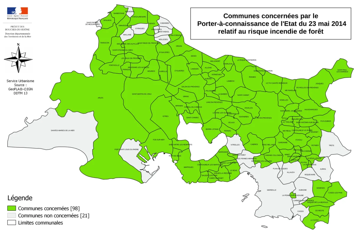 Communes PAC feu de foret 2014 Blog, Guide diagnostic immobilier Provence DIAGNOSTIC IMMOBILIER
